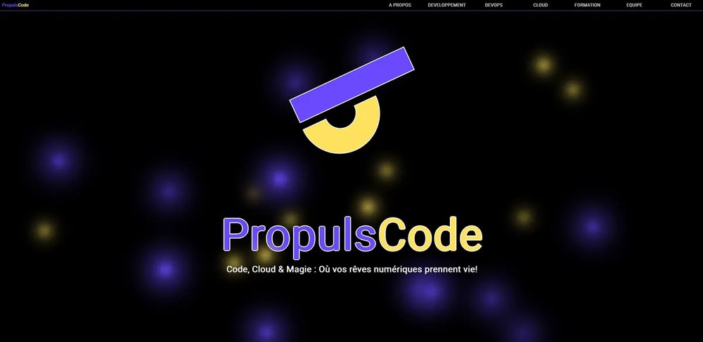 Capture d'écran de PropulsCode